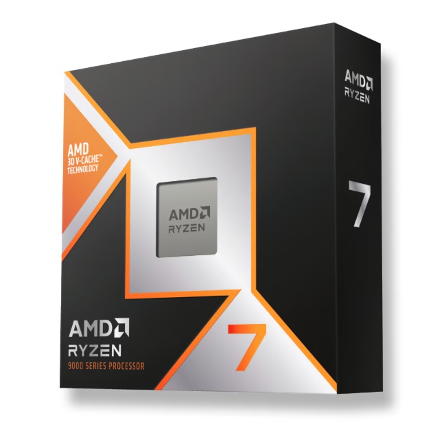 Procesador AMD Ryzen 7 9800X3D sin disipador y graficos socket AM5 8Core 4.7Ghz 120w Zen 5