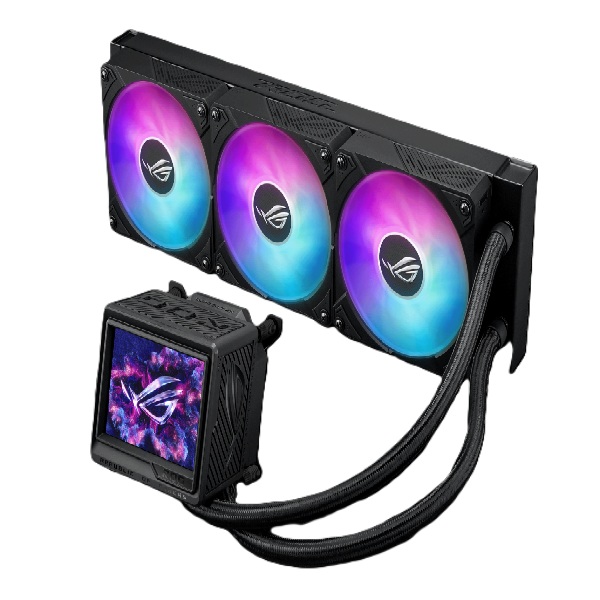 Enfiamiento Liquido Asus ROG RYUJIN III 360 ARGB EXTREME pantalla LCD 3.5P 3xFan 120mm negro