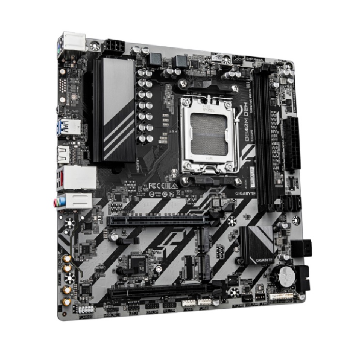 Tarjeta Madre Gigabyte B840M D2H AMD Socket AM5 2xDDR5 1xHDMI 1xDP 1xRJ45