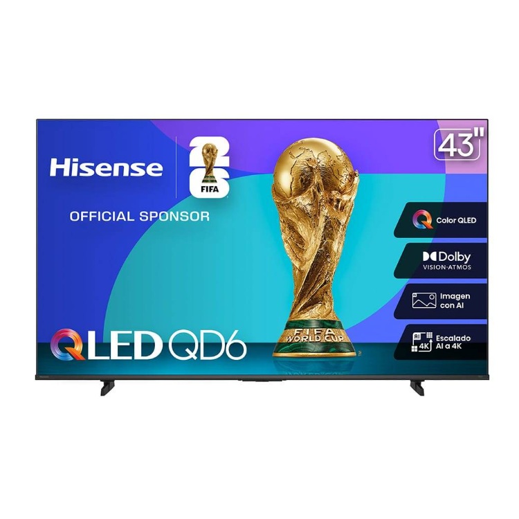 Smart TV Hisense 43 pulg LED-LCD 4K 3840*2160 VIDAA HDMI USB LAN