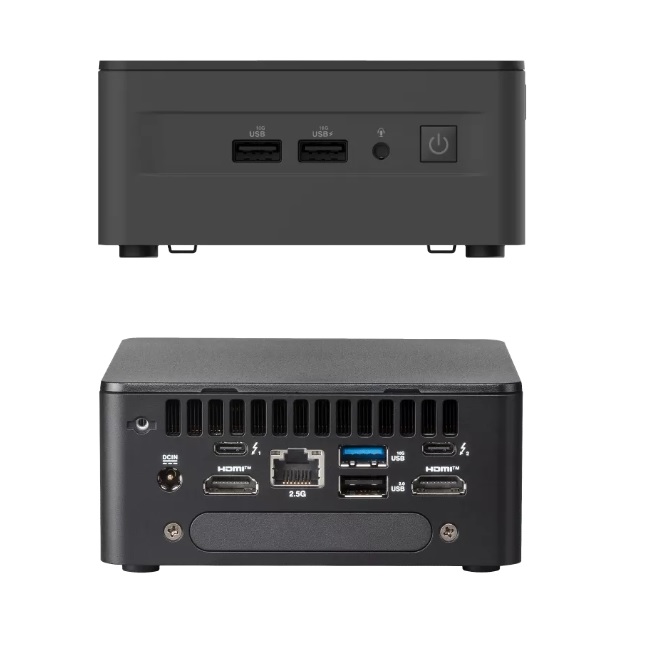 Computadora ASUS Mini PC NUC 13 Pro Intel Core i5-1340P 2XSODIMM DDR4 2xHDMI 1XUSB3.2 1XUSB2.0