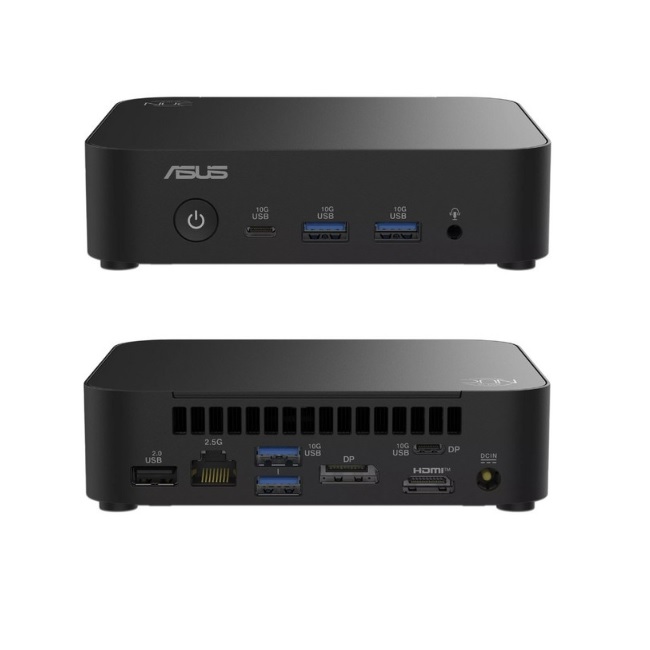 Computadora Asus Mini PC NUC 14 ESSENTIAL Intel Core 3 N355 1xSODIMM DDR5 1xHDMI 1xDP