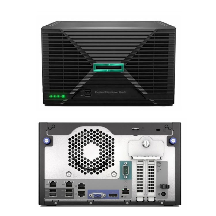Servidor HPE ProLiant MicroServer Gen11 Intel Xeon 6325P 3.5GHz 4LFF-NHP 16GB 2TB HDD