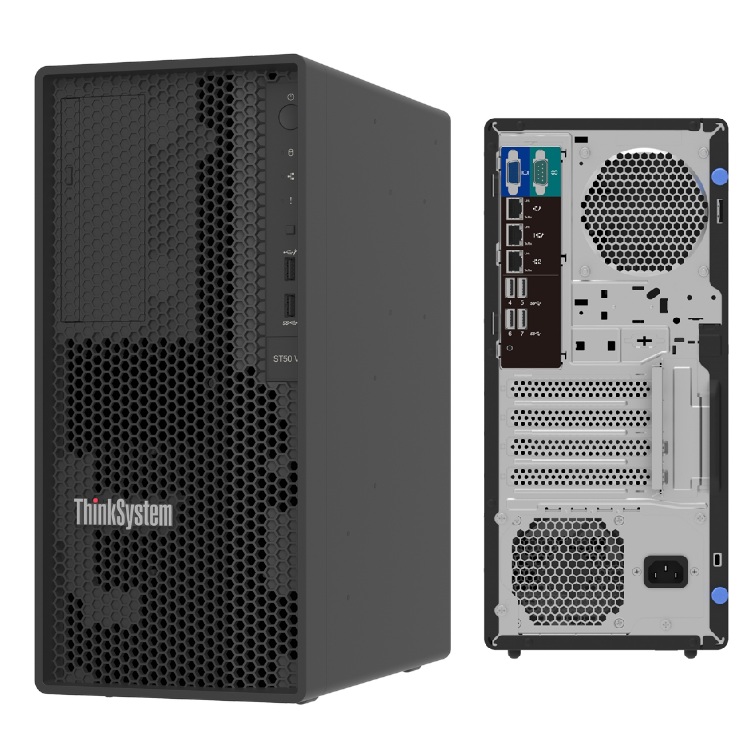 Servidor Lenovo Thinksystem ST50 V3 1xIntel Xeon 6333P 6C  3.1Ghz 65W 32GB (1*32) 2TB(1-2TB) 960SSD (1*960)
