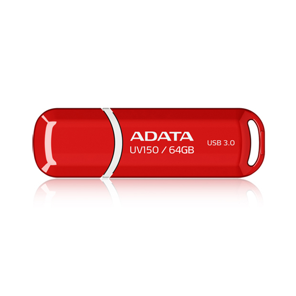 Memoria ADATA 64GB USB 3.0 AUV150 rojo AUV150-64G-RRD