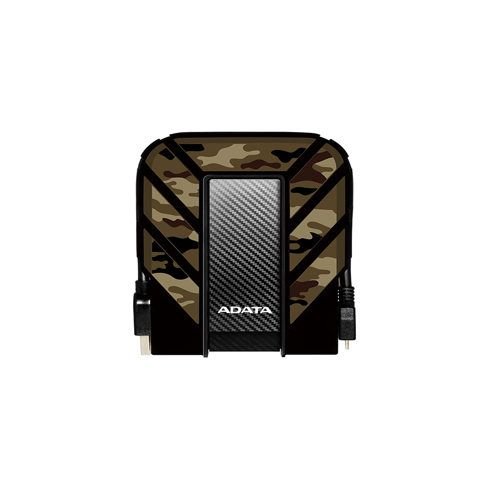 HD EXT 1 TB ADATA 2.5 USB 3.0 HD710BK/1TB CONTRA  AGUA Y GOLPES CAMOUFLAGE MILITAR EDITION SPECIAL