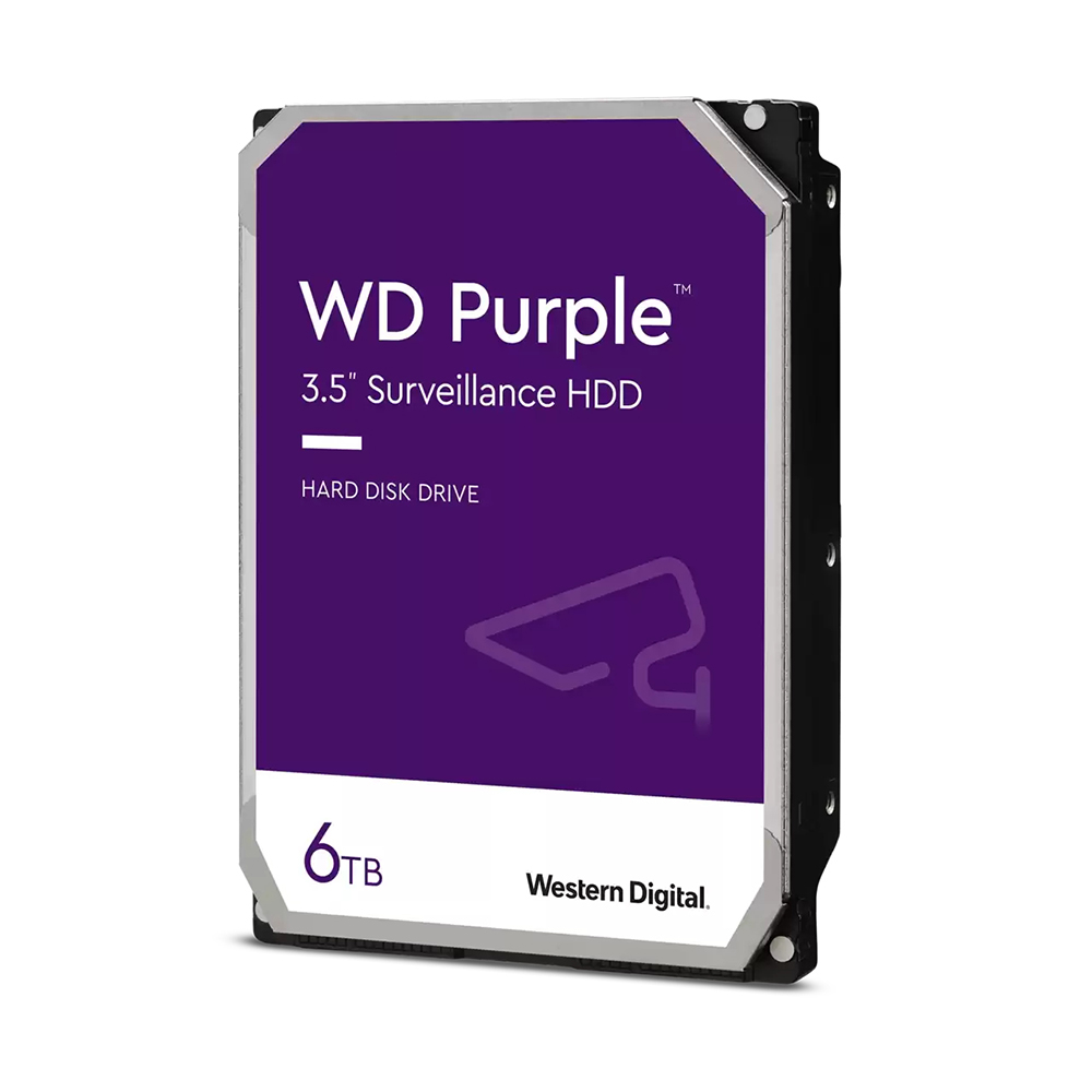HD 6TB Western Digital modelo WD64PURZ Purple Surveillance