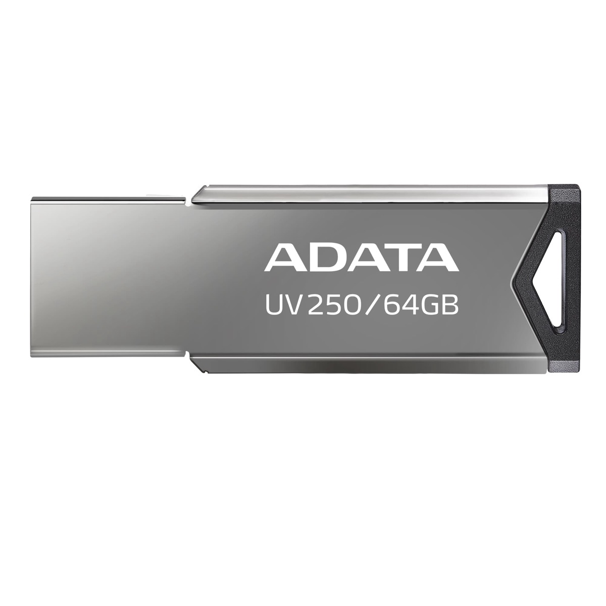 MEMORIA ADATA 64GB USB 2.0 PLATA METALICA  AUV250-64G-RBK