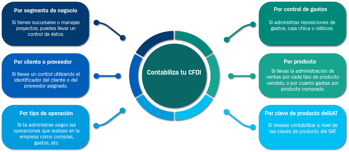 Tipos de Contabilizacion CFDI