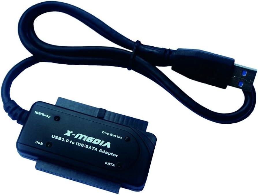 ADAPTADOR USB 3.0 PARA DISCO EXT SATA/IDE XMEDIA UB-3235S-OTB