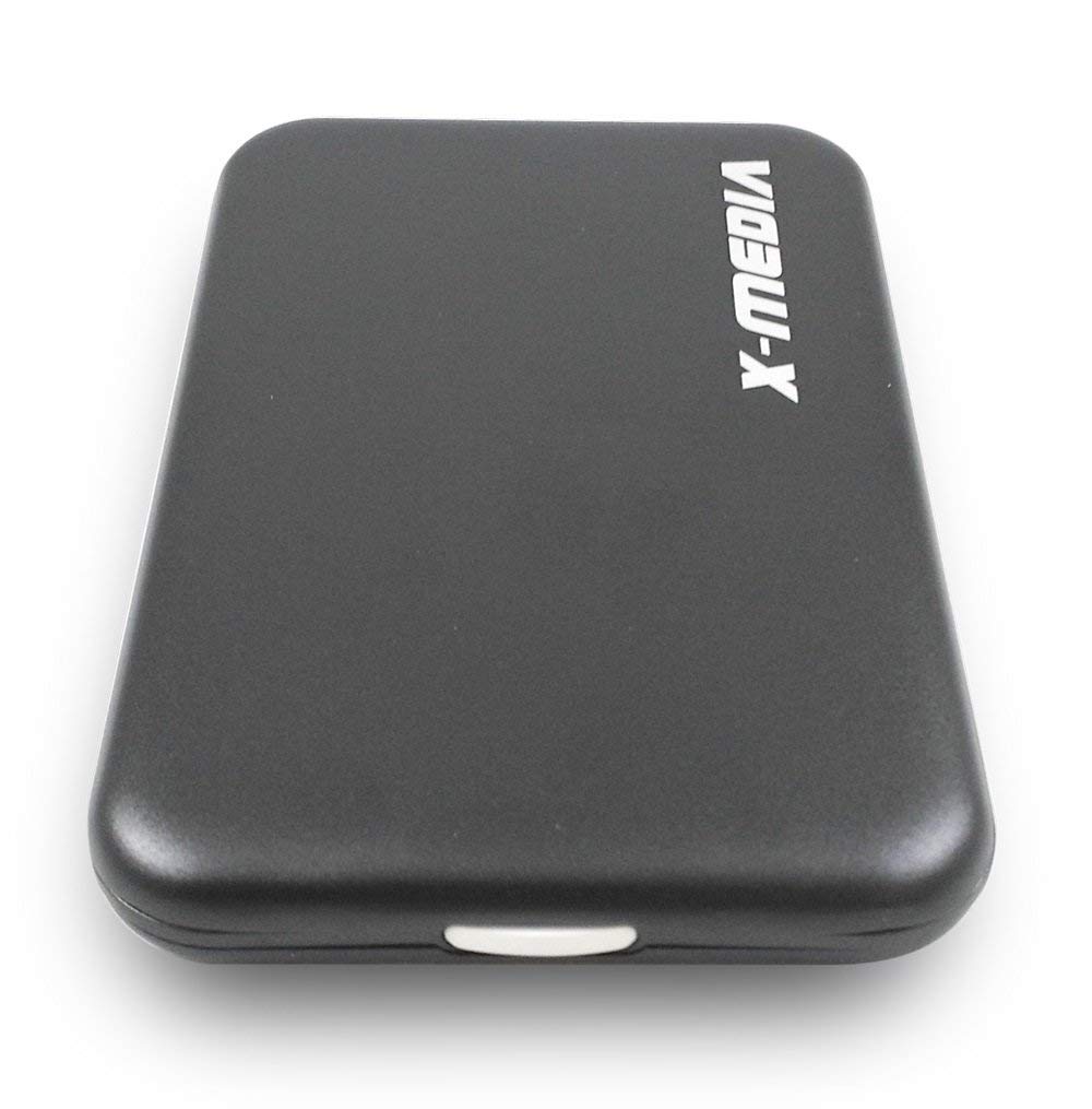 Kit para crear HD 2.5 externo X-Media XM-EN2251-BK USB 2.0 SATA negro no compatible con SSD