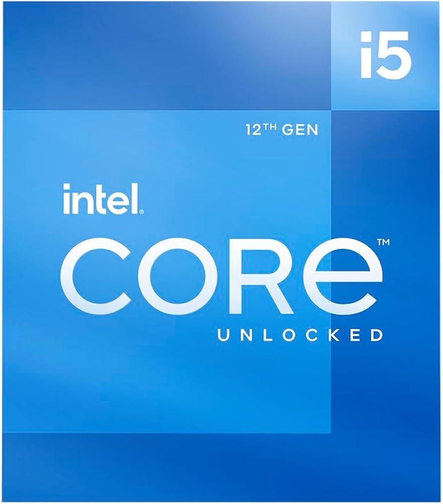 Procesador Intel Core i5-12600KF sin disipador y graficos LGA 1700 12a Gen 10Core 3.7Ghz 125w