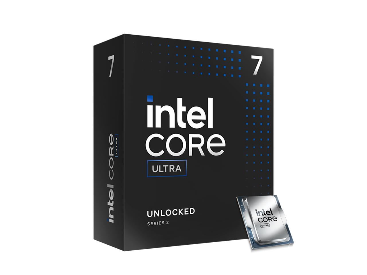 Procesador Intel Core Ultra 7-265K iA con graficos sin disipador LGA 1851 series 2 20Core 3.3Ghz 125w