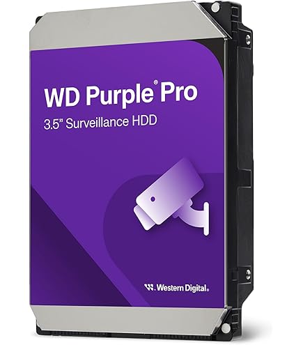 HD 8TB Western Digital modelo WD8002PURP Purple Surveillance 7500 RPM