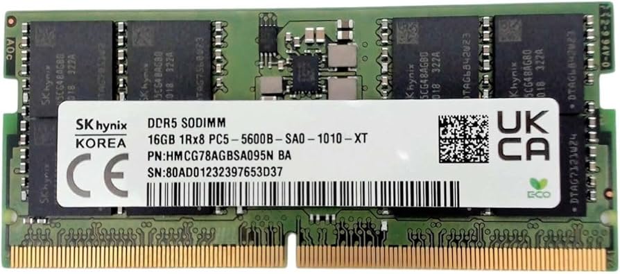 Sodimm Hiksemi by HIKVISION Hikvision by Hikvision 16gb DDR5  56000 MHz HS-C516-S56Z1/16G