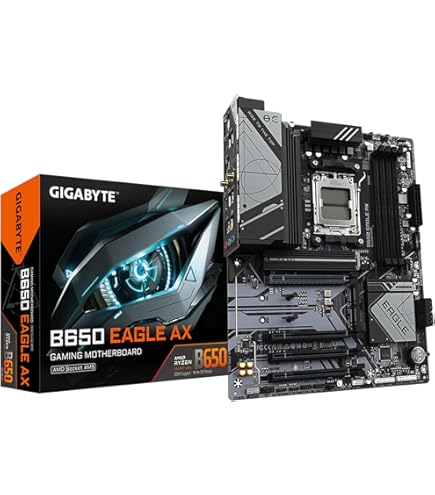 Tarjeta Madre Gigabyte B840M EAGLE WIFI6 AMD Socket AM5 2xDDR5 1xHDMI 1xDP 1xRJ45