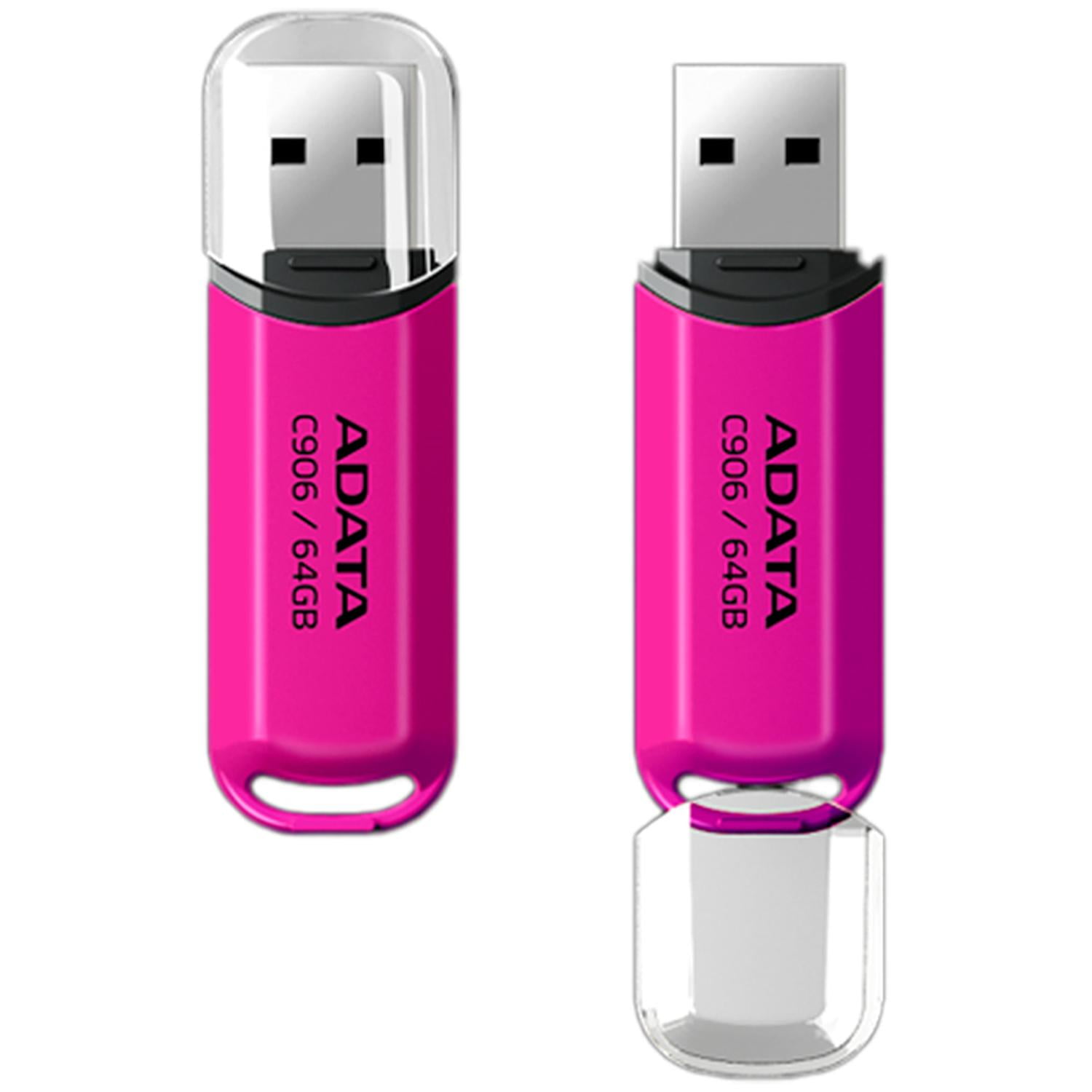 Memoria Adata 64GB USB 2.0 C906 rosa
