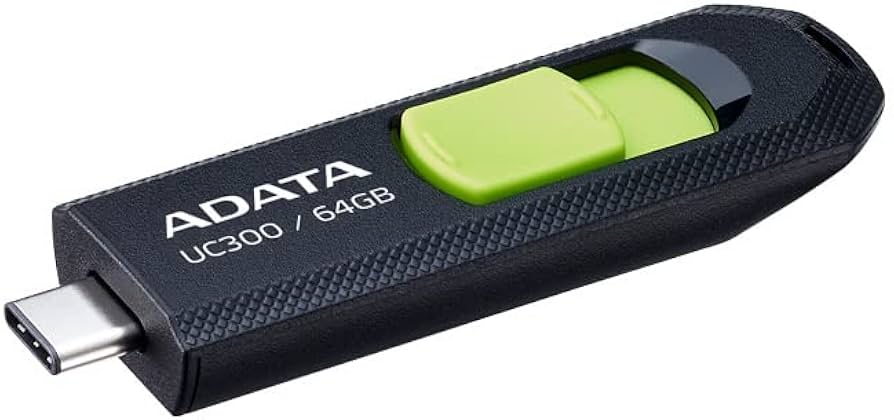 Memoria ADATA 64GB USB C UC300 3.2 azul/celeste ACHO-UC300-64G-RNBBU