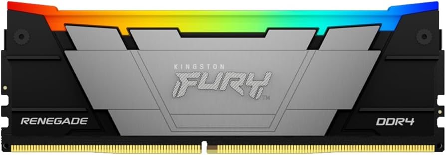 Memoria Kingston 8GB DDR4 3200Mhz Fury Renegade RGB Negro