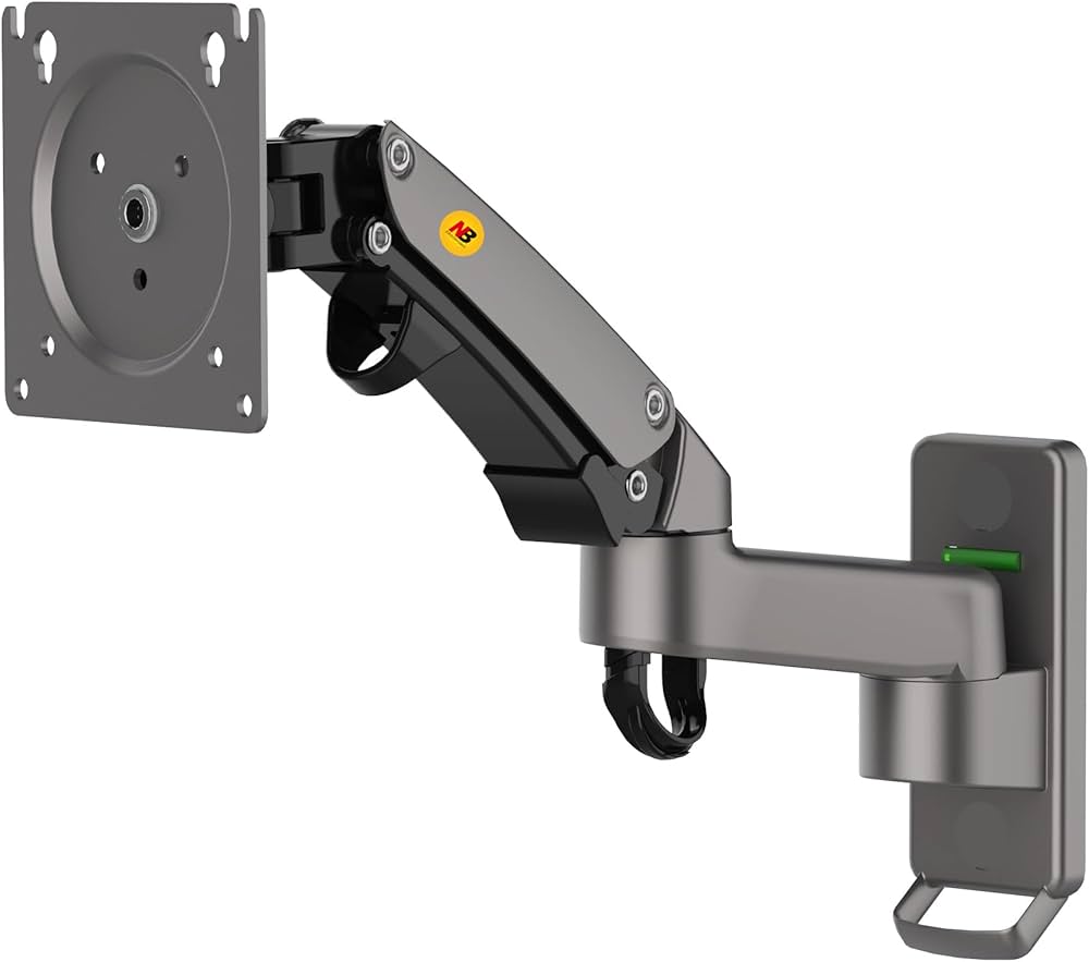 Soporte Naceb articulado de pared para pantalla 40x40cm para pantallas de 55 a 26 pulg  hasta 25kg modelo NA-0217