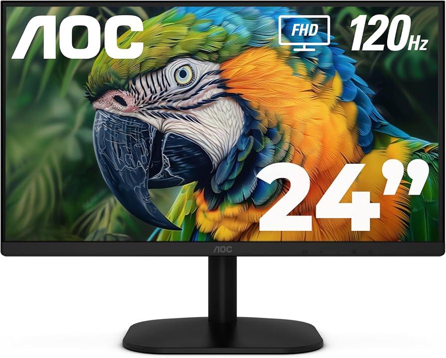 Monitor Aoc 24B35H3 23.8 pulg. 1920*1080 Full HD 120Hz 1HDMI 1VGA Negro