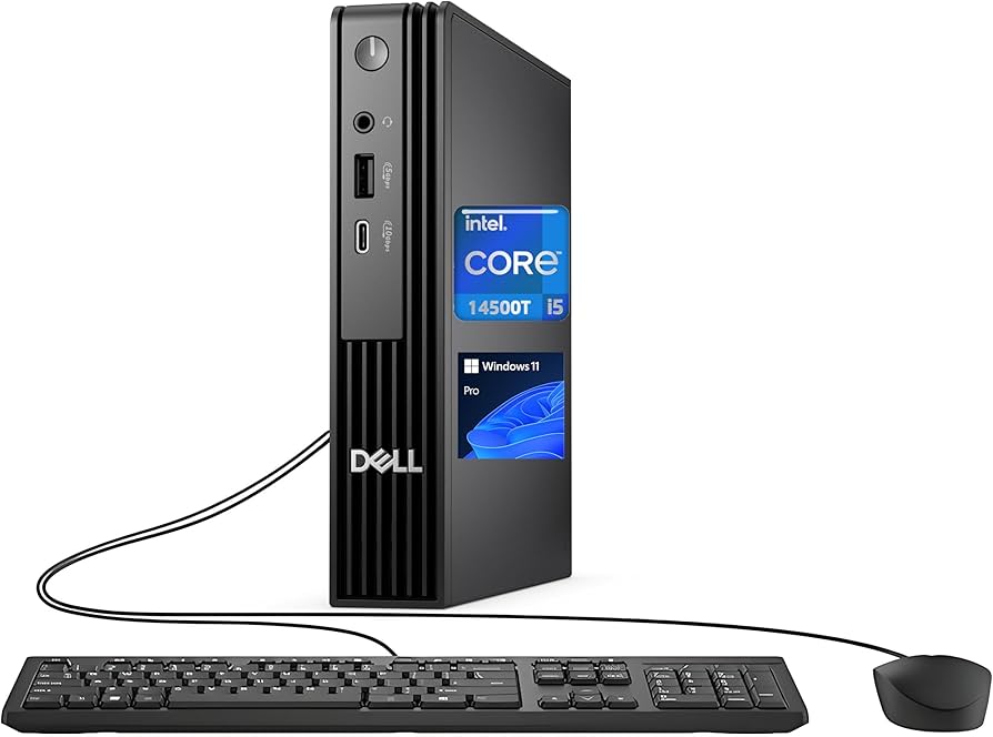 Computadora Dell Pro Micro QCM1250 MFF Core i5-14500T 16GB 512SSD Windows 11 Pro