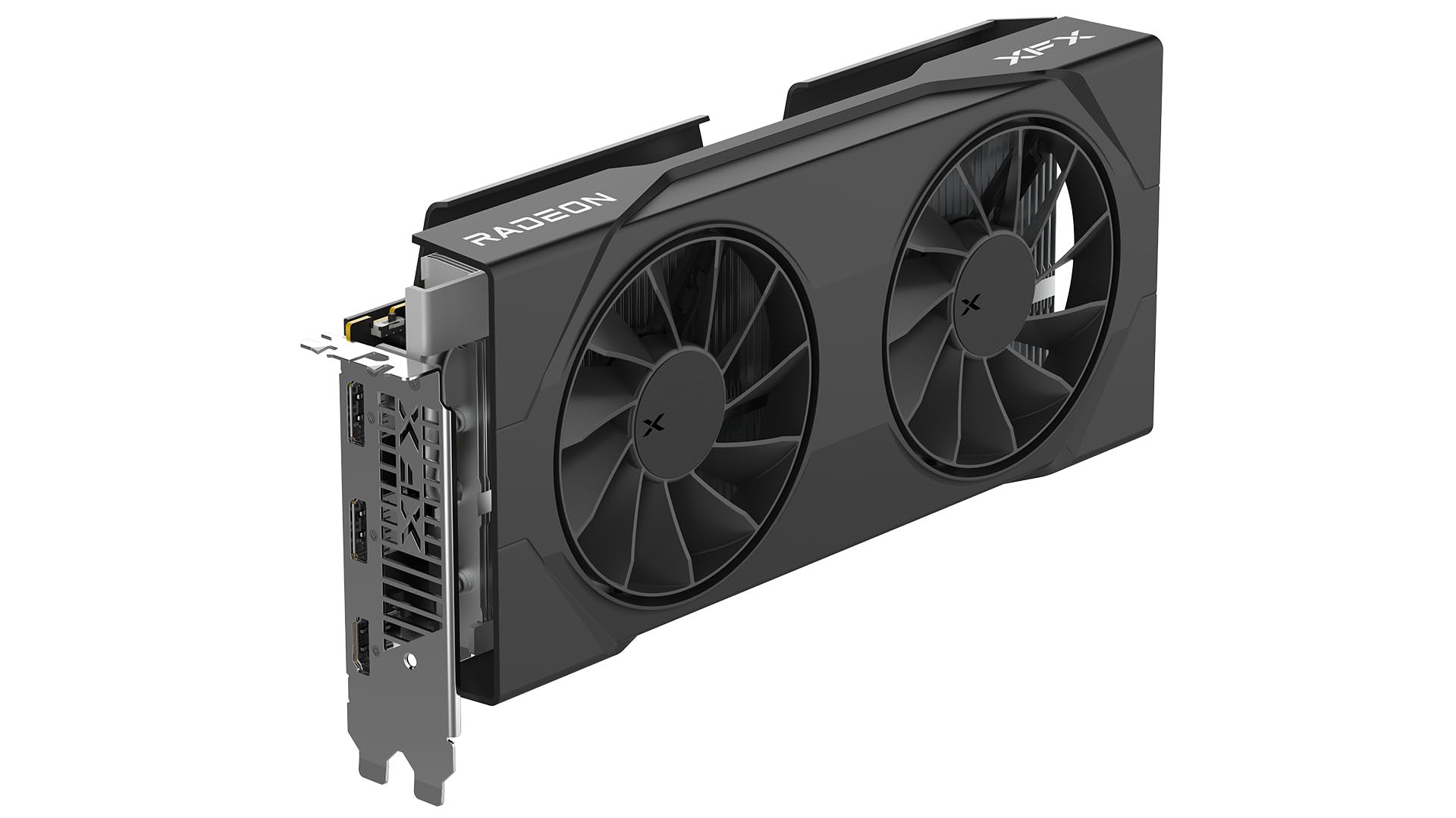 Tarjeta de video XFX 8GB AMD Radeon RX 9060XT Swift OC 2xfan GDDR6 RDNA3 1xHDMI 2xDP RX-96TSW8GBQ