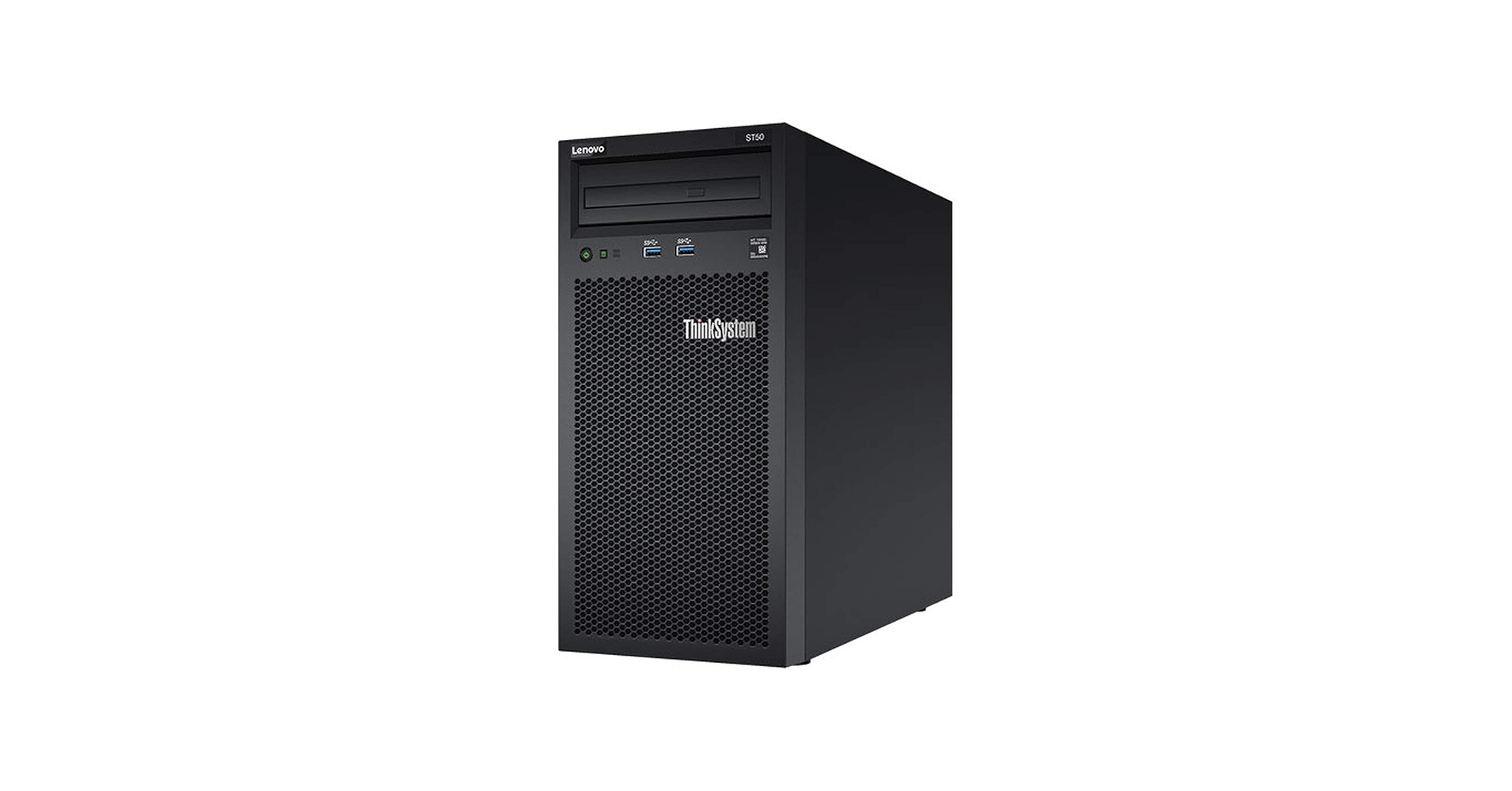 Servidor Lenovo Thinksystem ST50 V3 Intel Xeon E-2414 16GB 2TB SATA Torre no Sistema Operativo Instalado